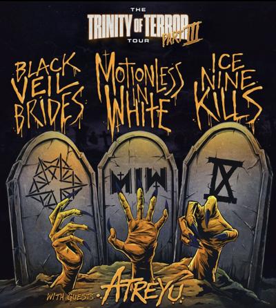 Trinity of Terror Tour Part 3 Cover
