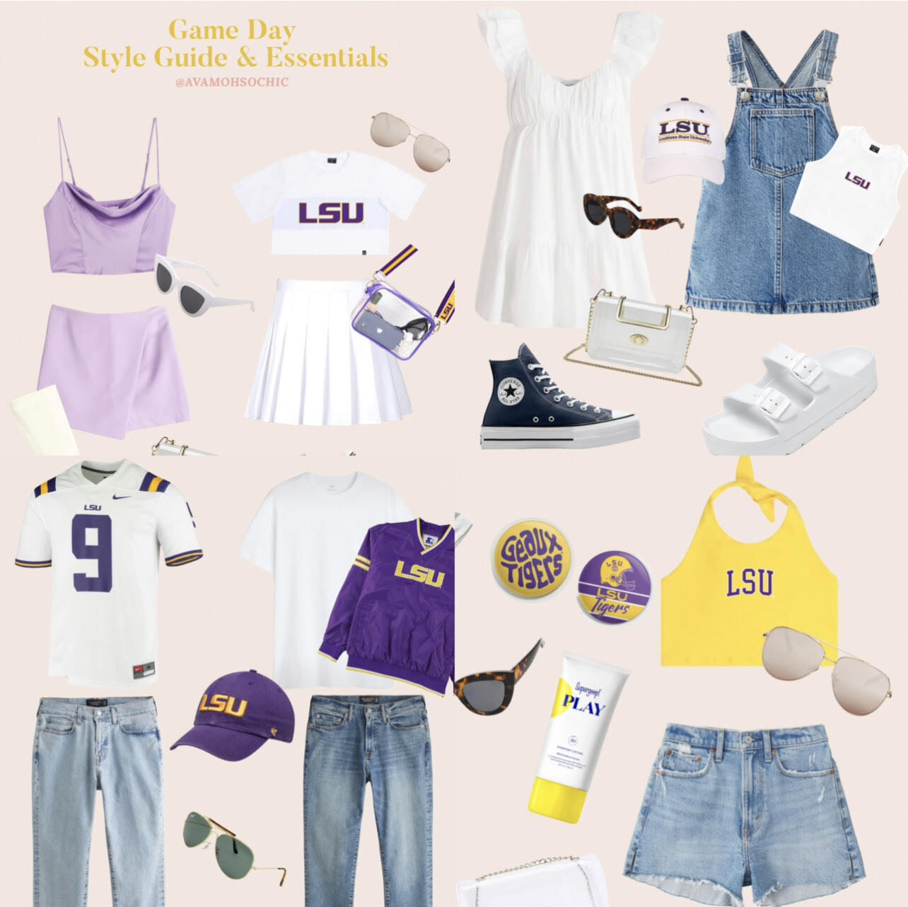 Cute fashion lsu outfits