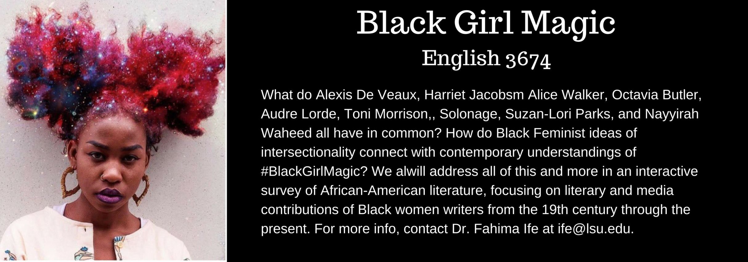 English Professor To Offer New 'Black Girl Magic' Course In Spring ...