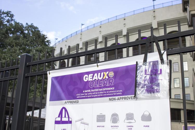 Geaux Safe: Bag Policy in LSU Athletics Venues – LSU