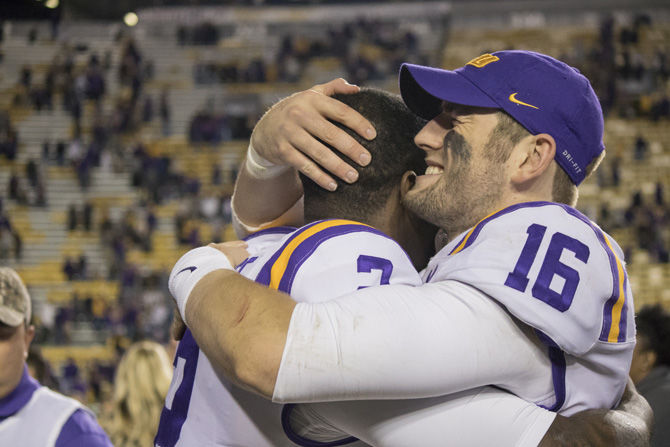 It really was Senior Night for LSU in 45-21 win over Aggies