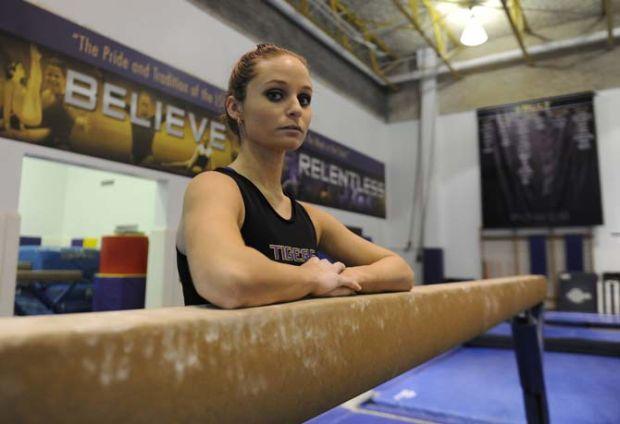 Lsu Gymnast Jessie Jordan Overcomes Difficult Past To Put Fall In Perspective Sports