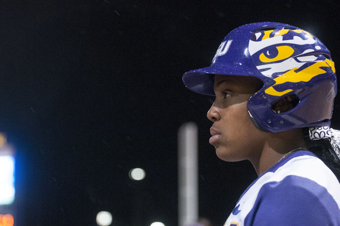 lsu batting helmet