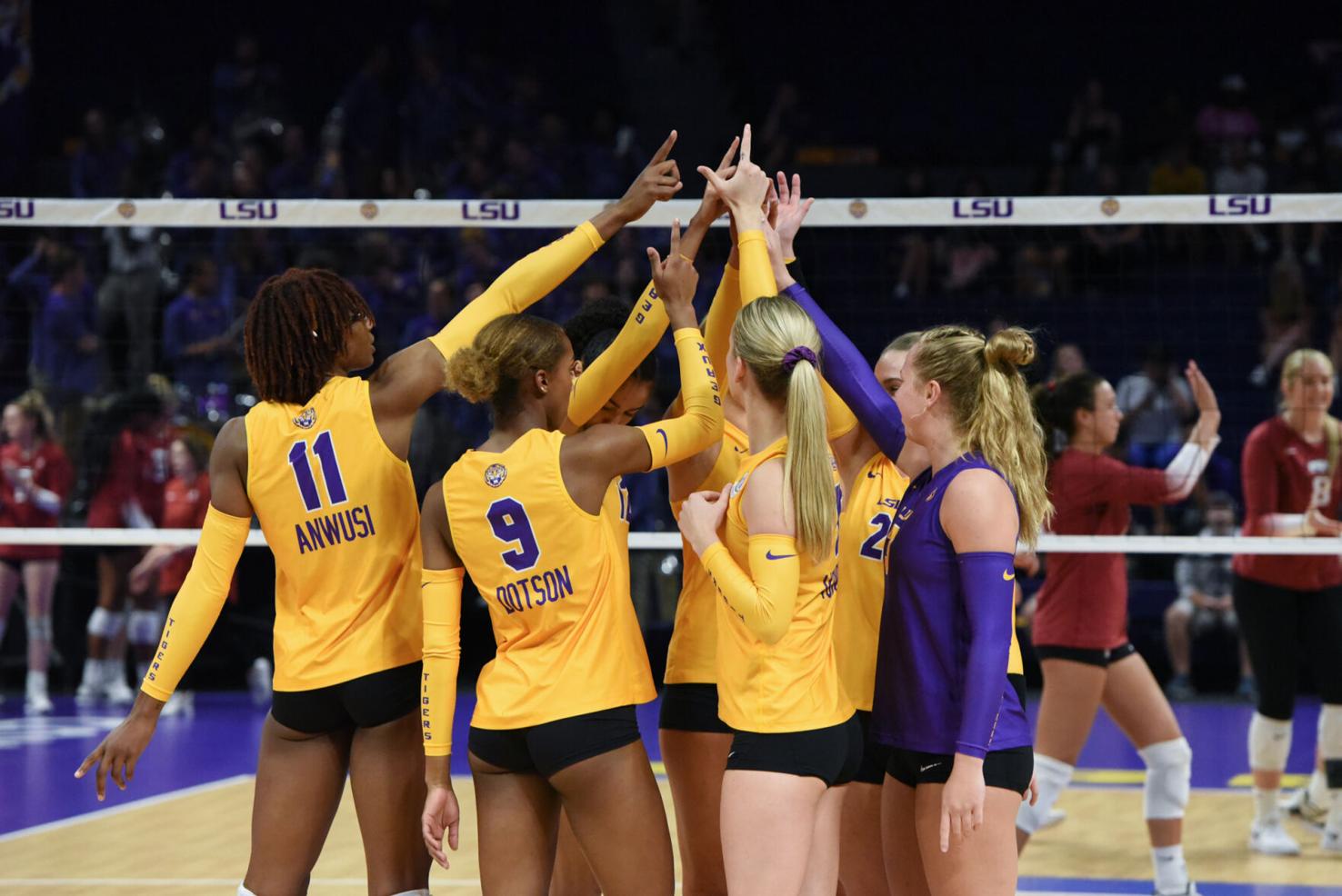 PHOTOS LSU volleyball defeats Arkansas in SEC opener Multimedia