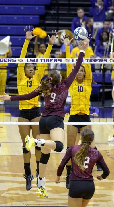 Lsu Volleyball Falls To Mississippi State Sports 3878