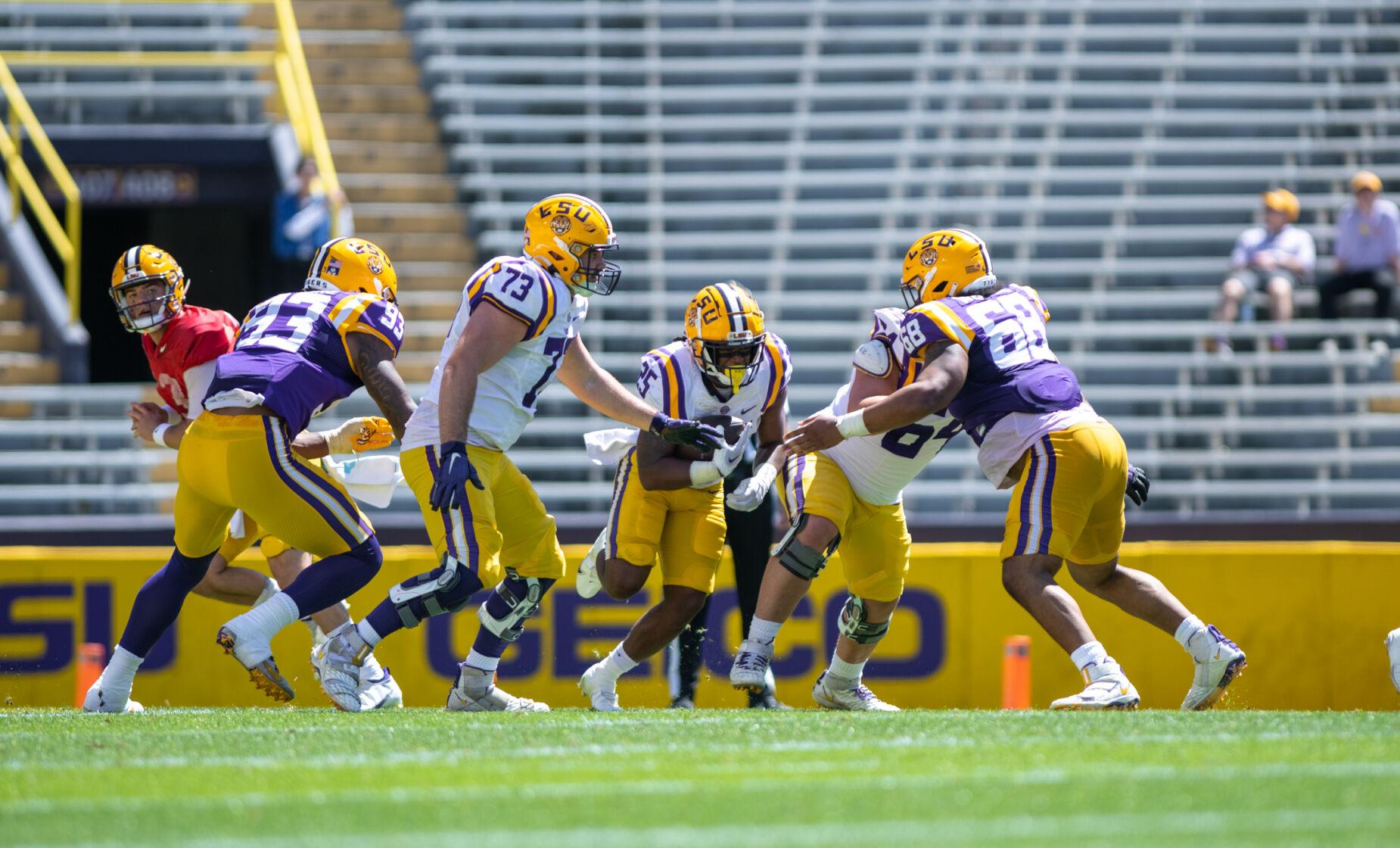 LSU Football Spring Game How did some of the do? Sports