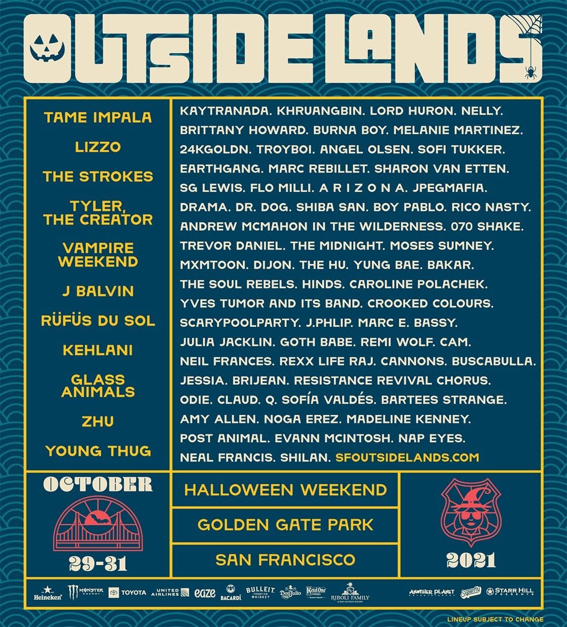 acl lineups