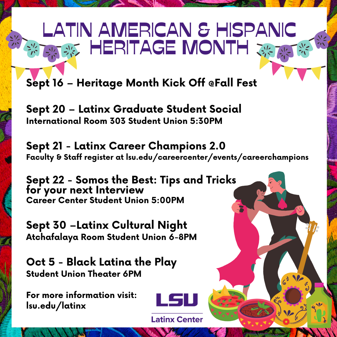 Hispanic Heritage Month - Multicultural Center
