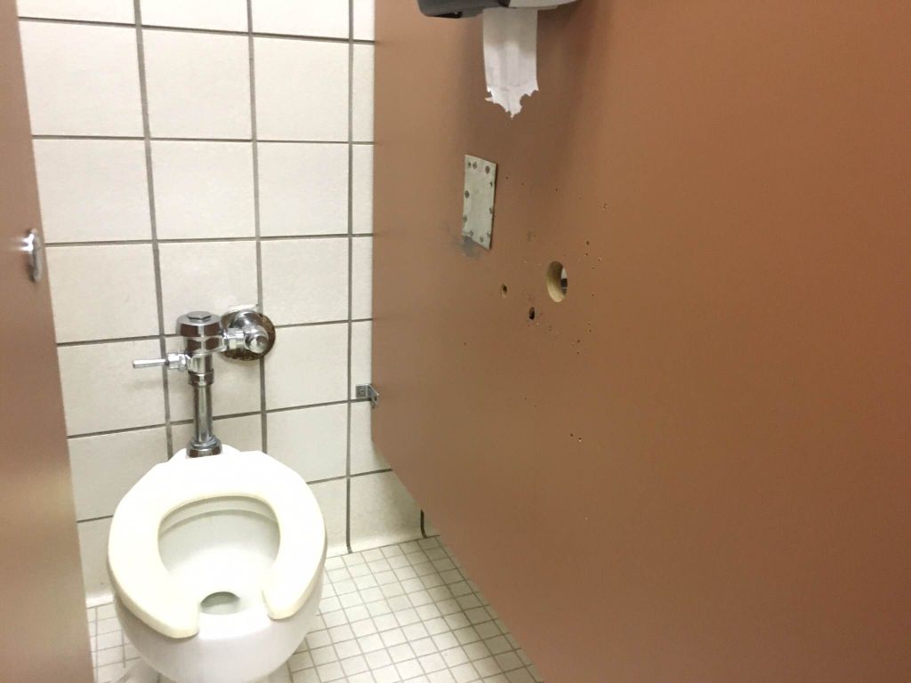 Restroom glory hole