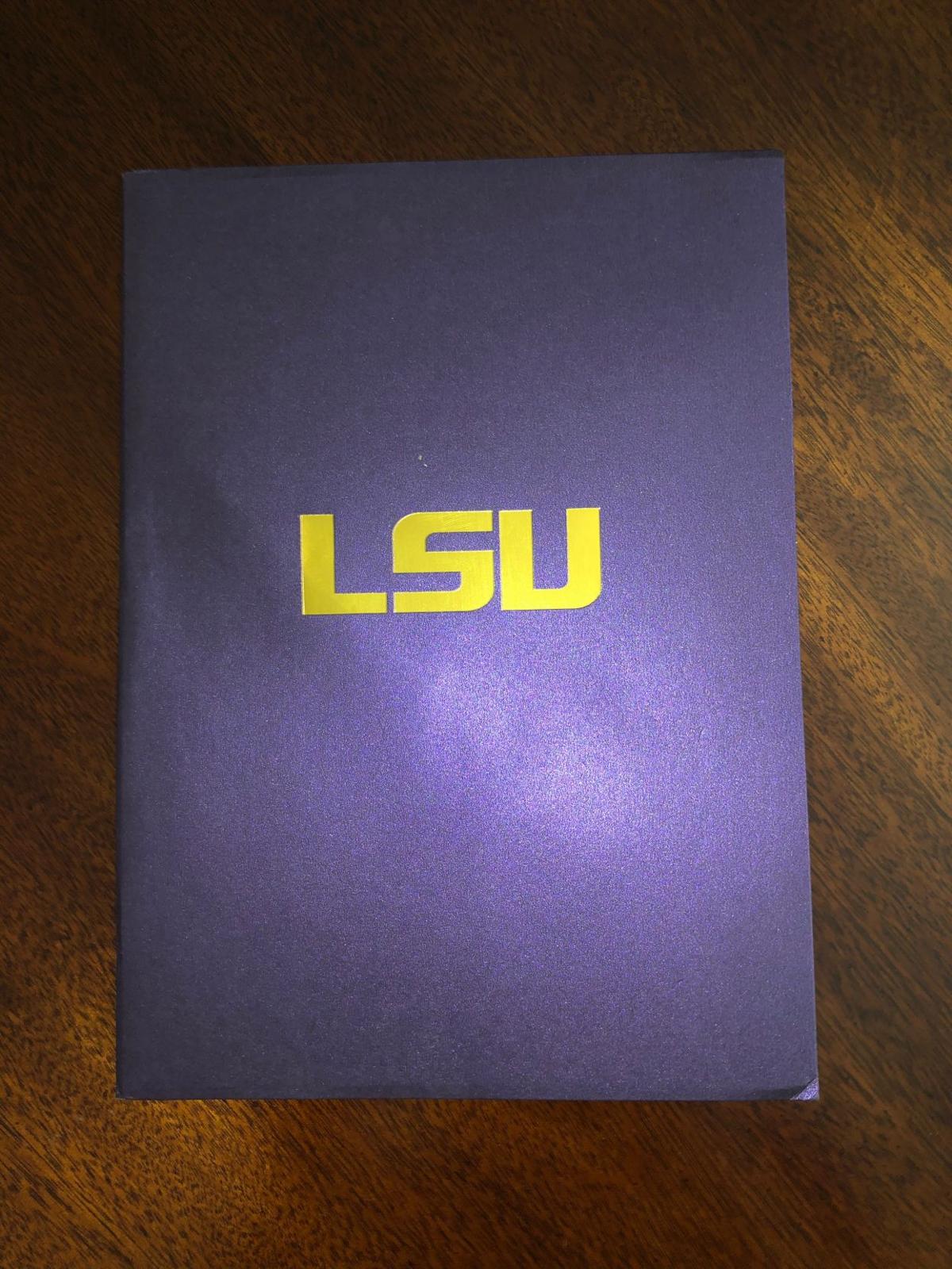 Exciting acceptance students praise popup style LSU admission letters News