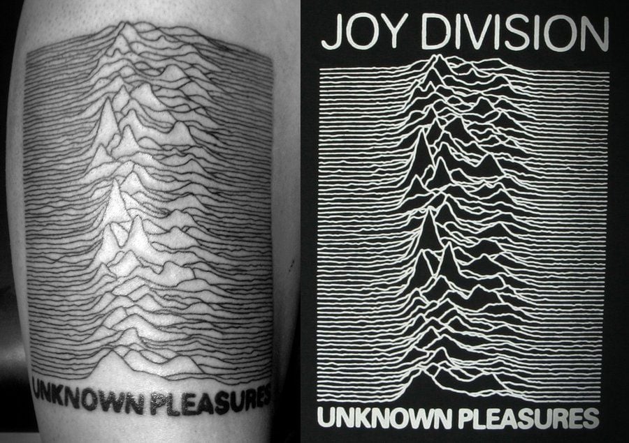 Unknown Pleasures tats  more pics at yapsnapsblogspotcom  Flickr