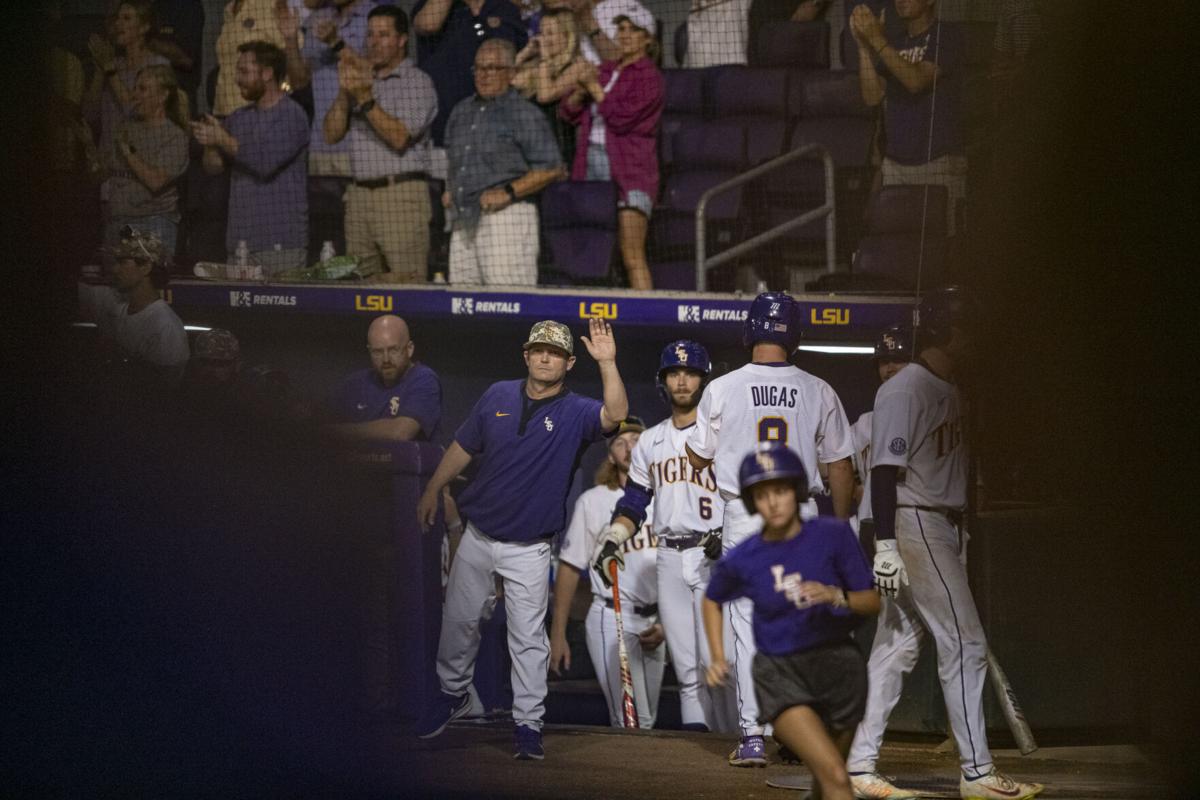 No. 9 LSU baseball shuts out Grambling in Throwback Game