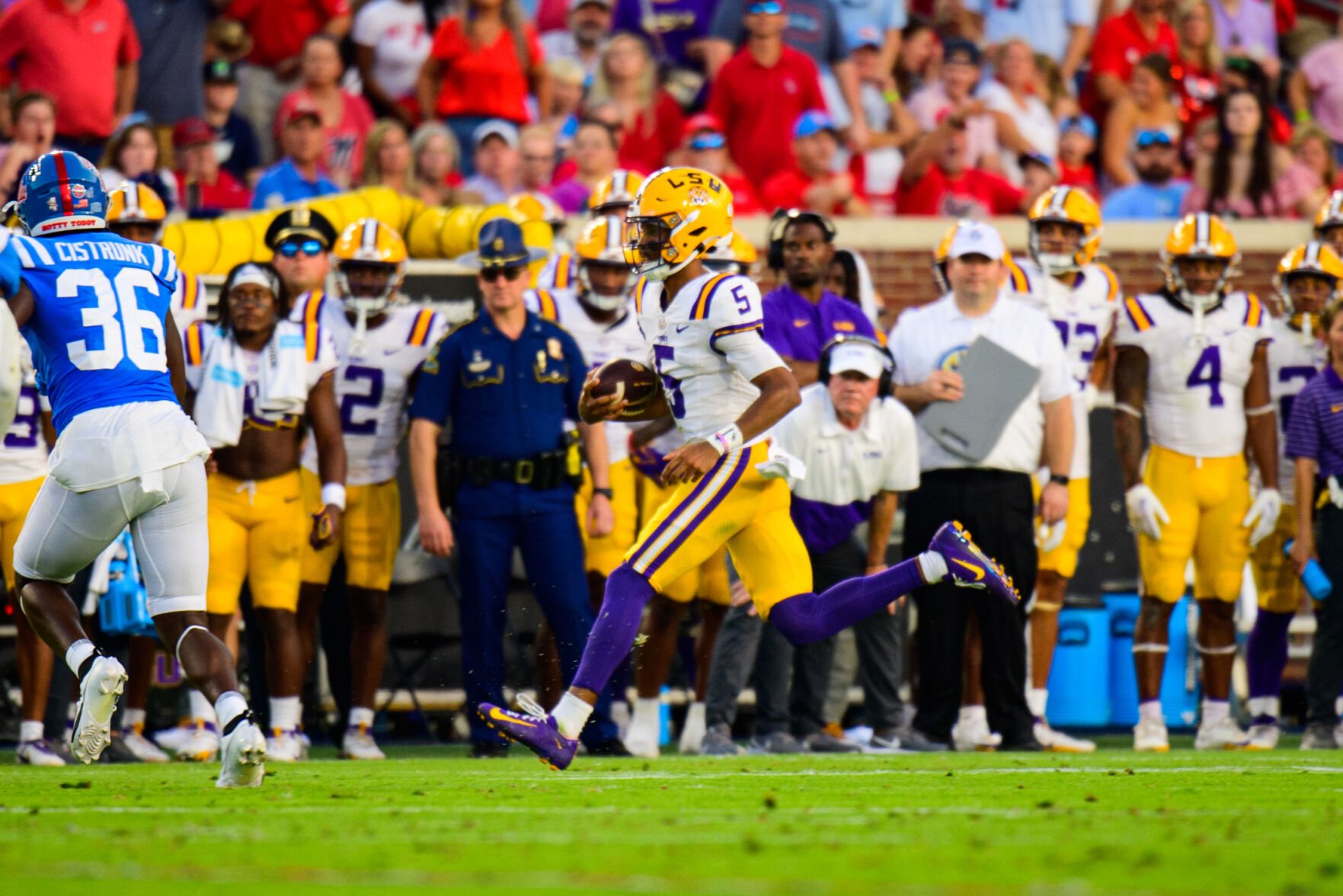 Did LSU Beat Ole Miss? No, The Rebels Won 55-49 Against LSU | Sports ...