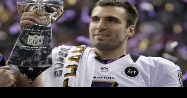 MVP Joe Flacco's 2012 Super Bowl Ring