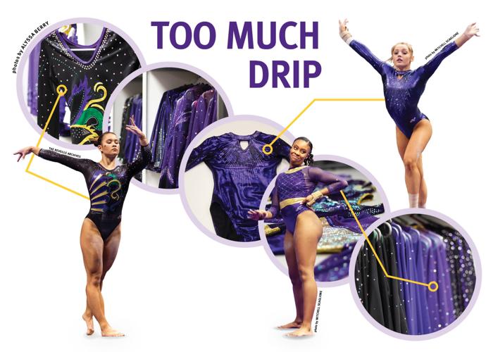An inside look at how LSU gymnastics designs its leotards, Daily