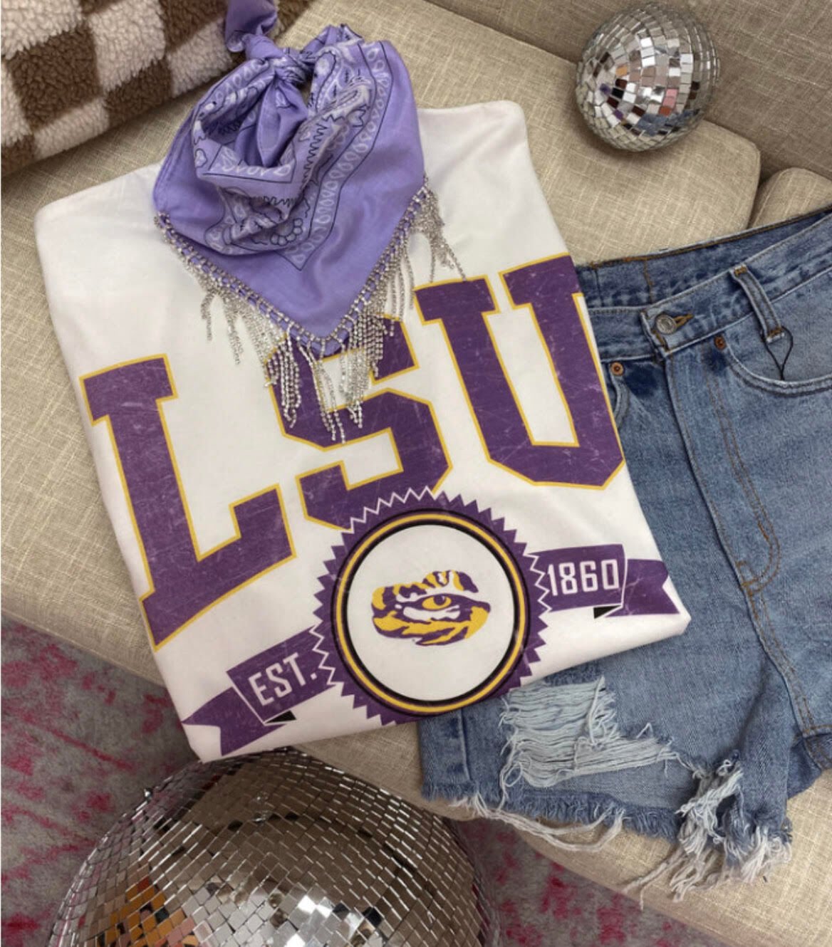 Where is the best place to shop for LSU game day outfits