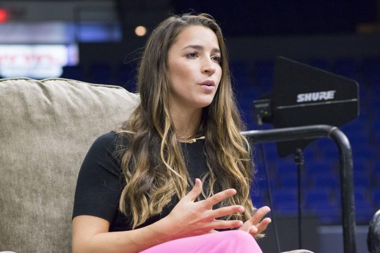 Olympic Gymnast Activist Aly Raisman Speaks At Lsu About Sexual Assault Female Empowerment 5111