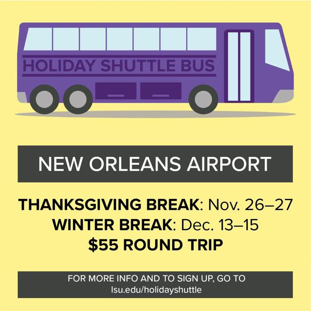 LSU organizations host tenth annual holiday transportation service for