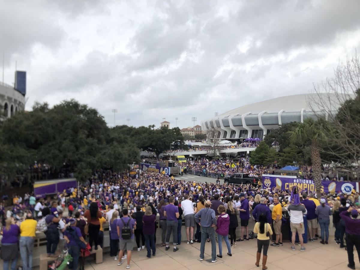 'Highlight of my year' LSU National Championship parade rolled on