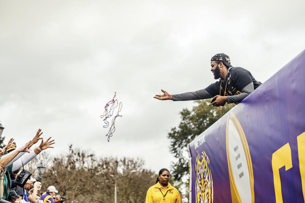 LSU football: Pictures from Super Bowl LVI parade