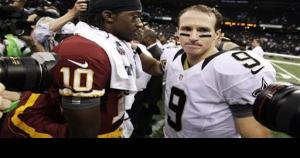 RG3 shines in regular season debut as Redskins down Saints, 40-32