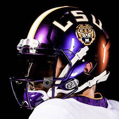LSU wearing gold jerseys, white helmets with numerals for Saturday's game  against Mississippi State, LSU