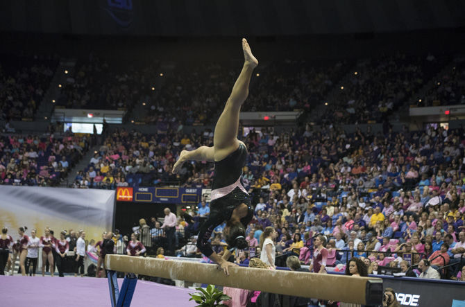 LSU Gymnastics Vs. Texas Woman's University | Daily | Lsureveille.com