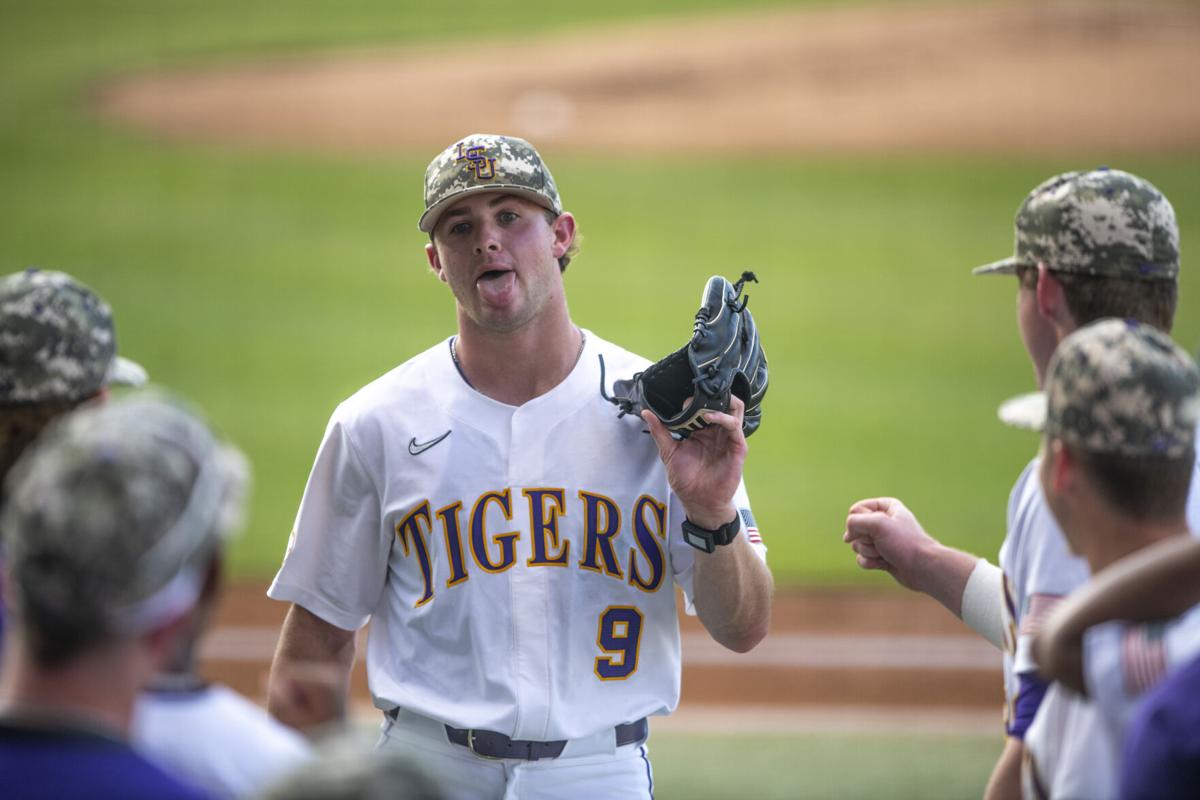 No. 9 LSU baseball shuts out Grambling in Throwback Game