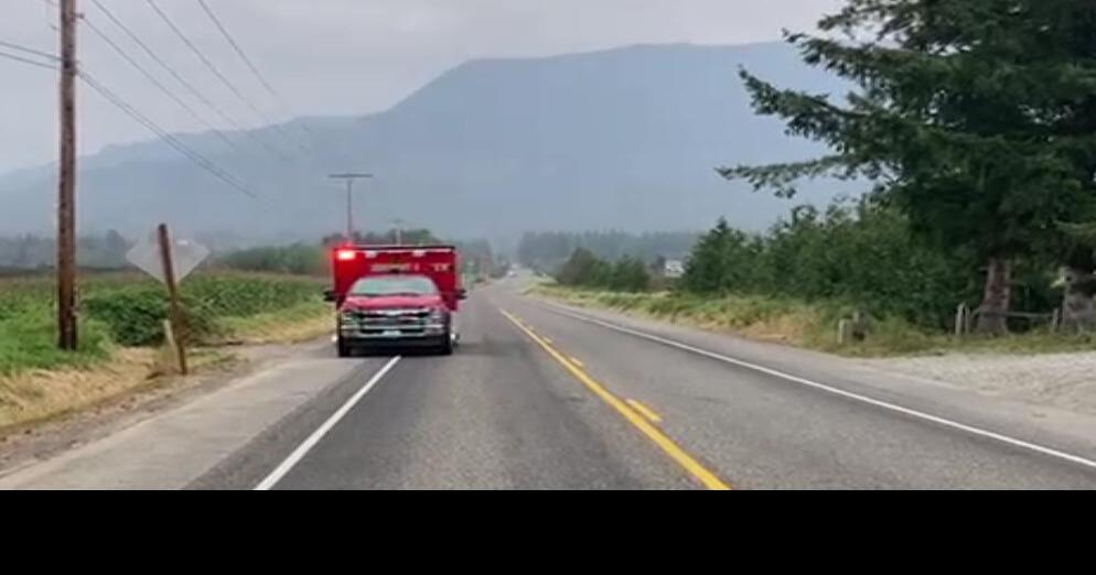 Natural gas leak outside of Everson News