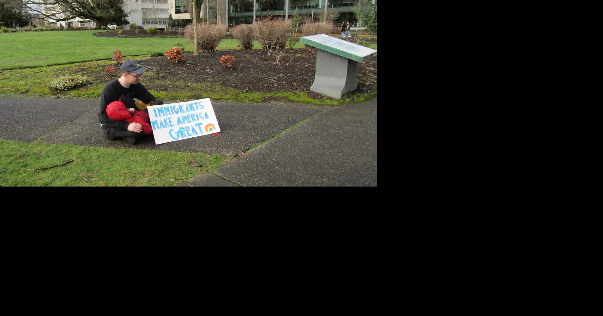 Immigrants’ rights rally draws crowd at Capitol Building