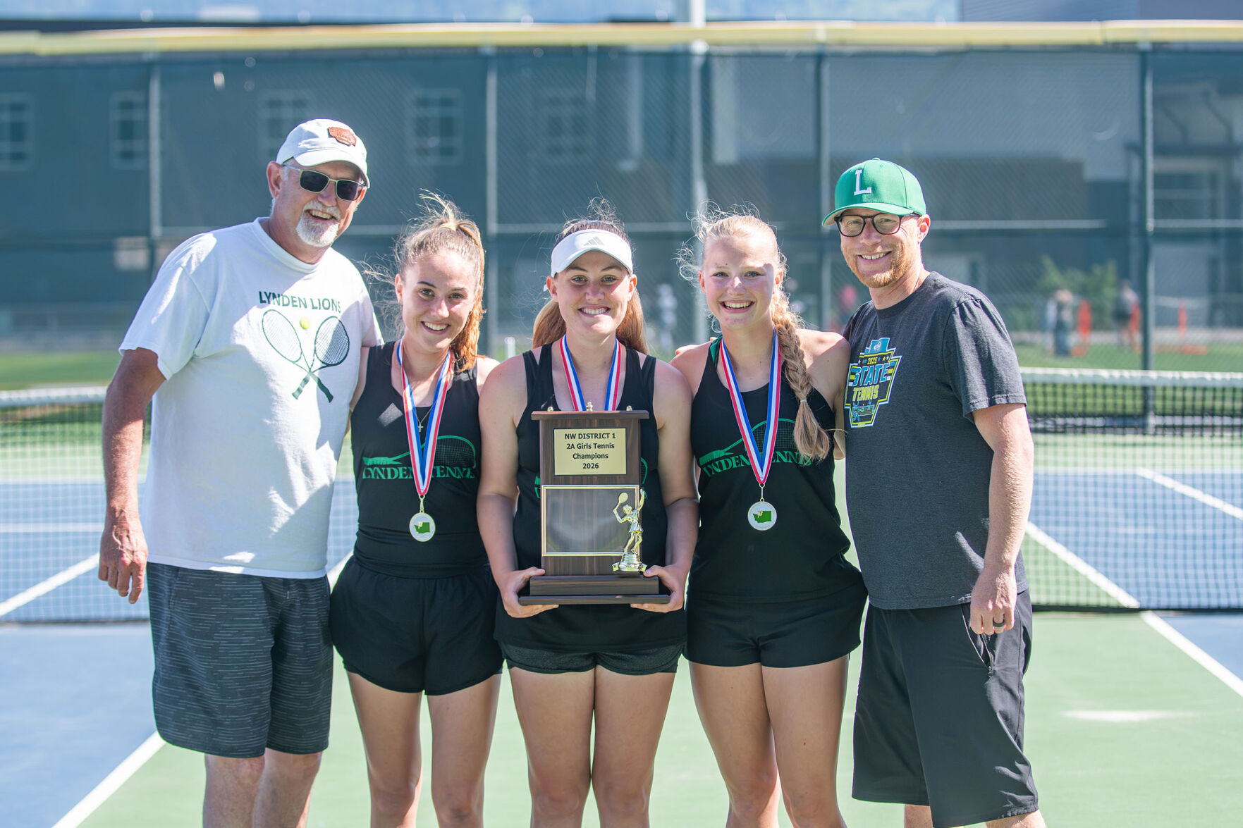 Lynden tennis dominates 2A districts again | Sports | lyndentribune.com