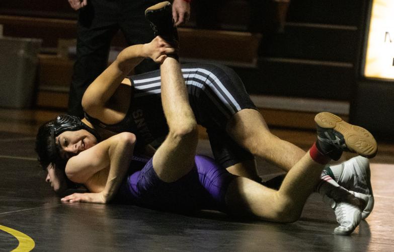 Boys wrestling pins for the win – The Olympus