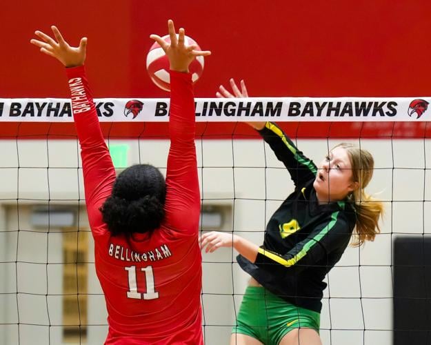 Photo Gallery Lynden volleyball beats Bellingham 30 Sports