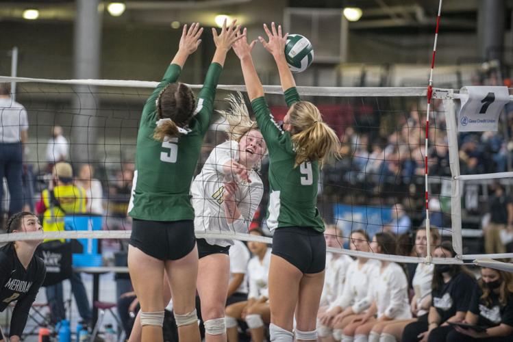 1A state volleyball tournament day 1 recap: Lyncs, Trojans both in ...