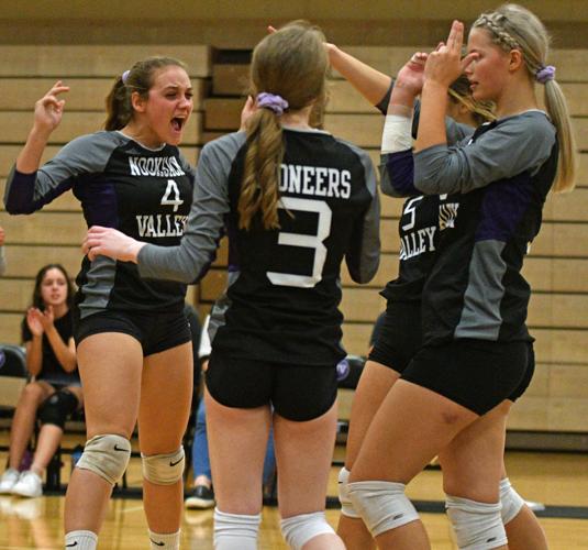 Photo Gallery Nooksack Valley volleyball's sweep of Lakewood Sports