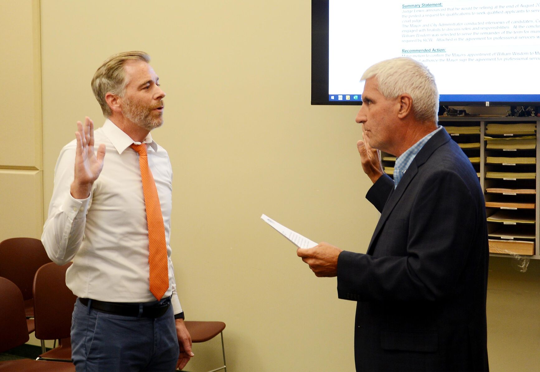 William Wisdom sworn in as newest Lynden Municipal Court Judge | News ...