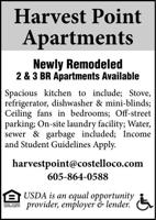 Harvest Point Apartments Newly