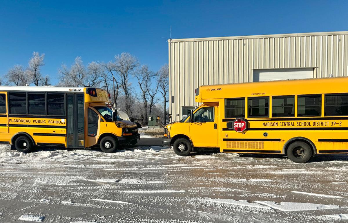 'That's what good neighbors do' Madison and Flandreau swap buses for