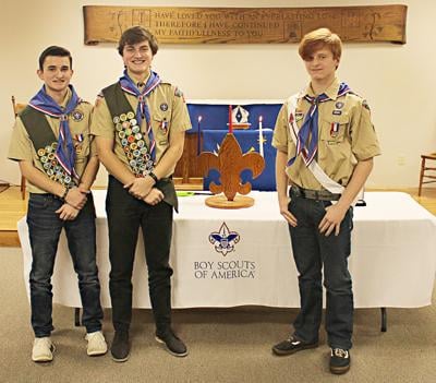 Troop 5 Boy Scouts gain three new Eagles | News 