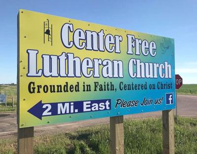 Center Church Sign