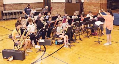 Madison Community Band first practice