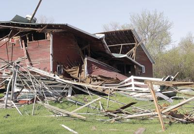 Historic barn destroyed