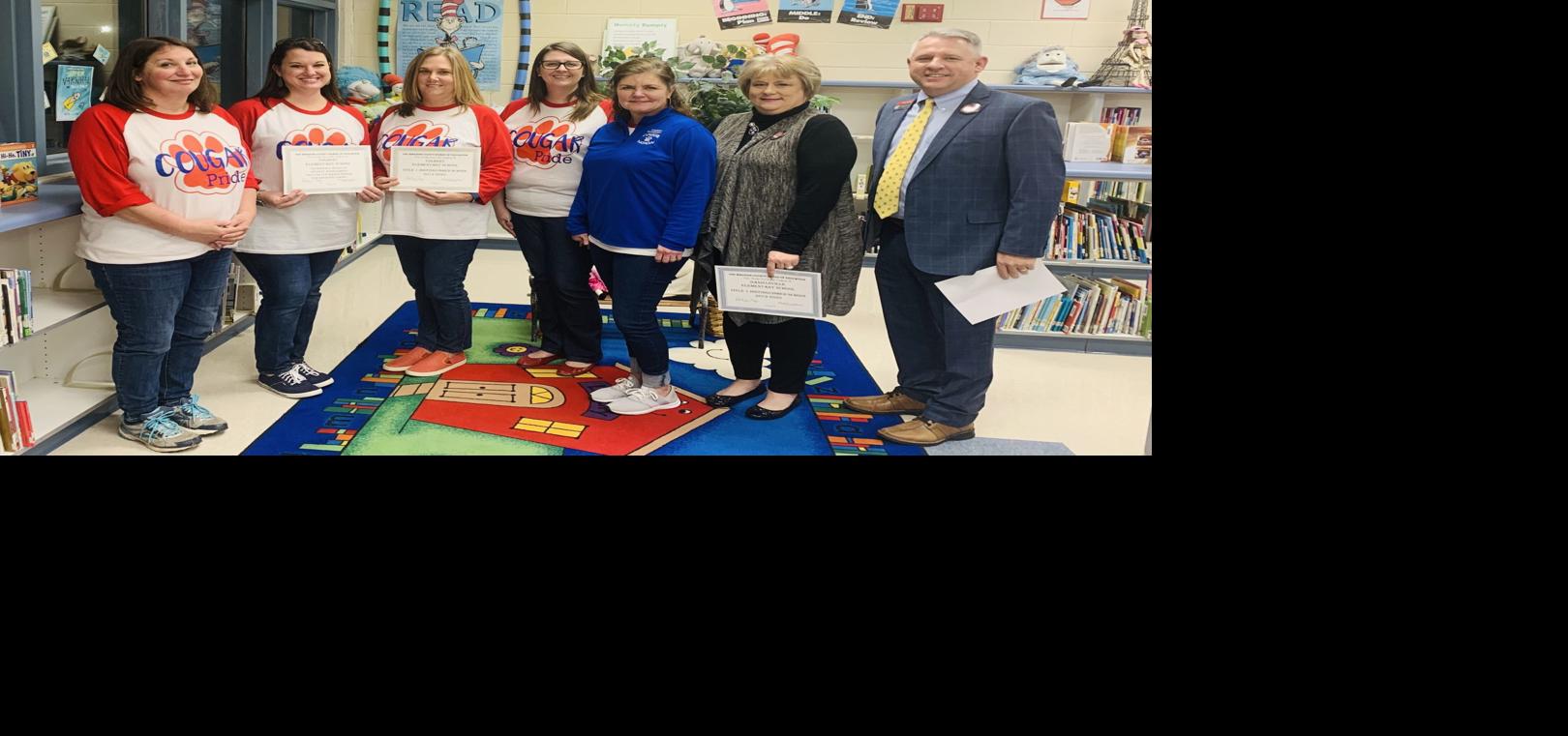 Colbert, Danielsville elementary schools recognized at BOE meeting