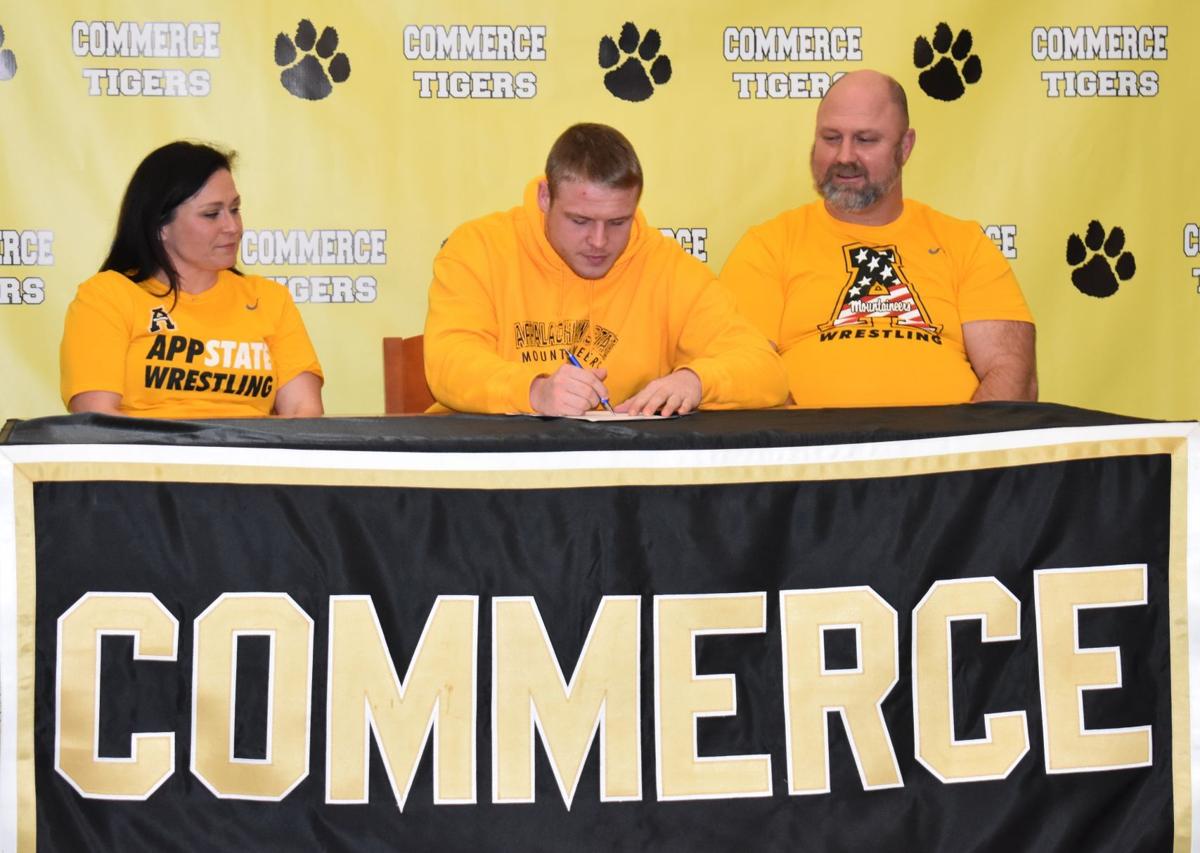 BURNS SIGNS WRESTLING SCHOLARSHIP WITH APP STATE
