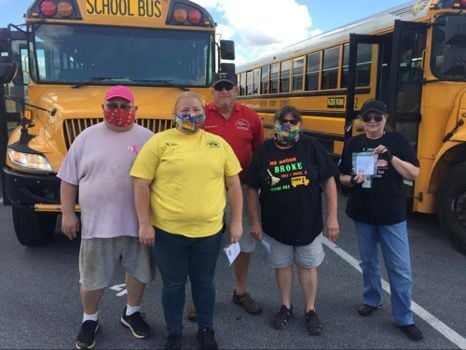 Bus drivers recognized, given gifts of gratitute