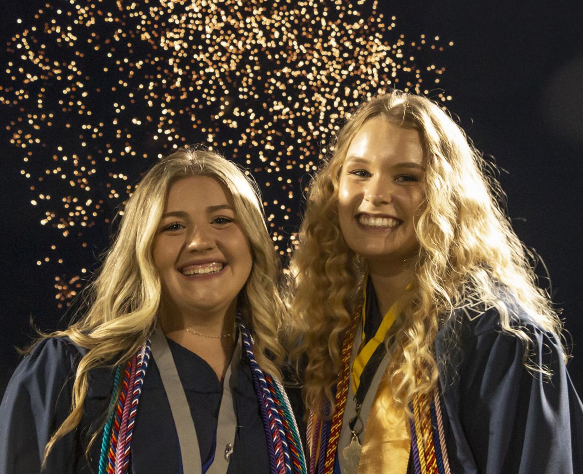 FIREWORKS AT END OF EJCHS GRADUATION
