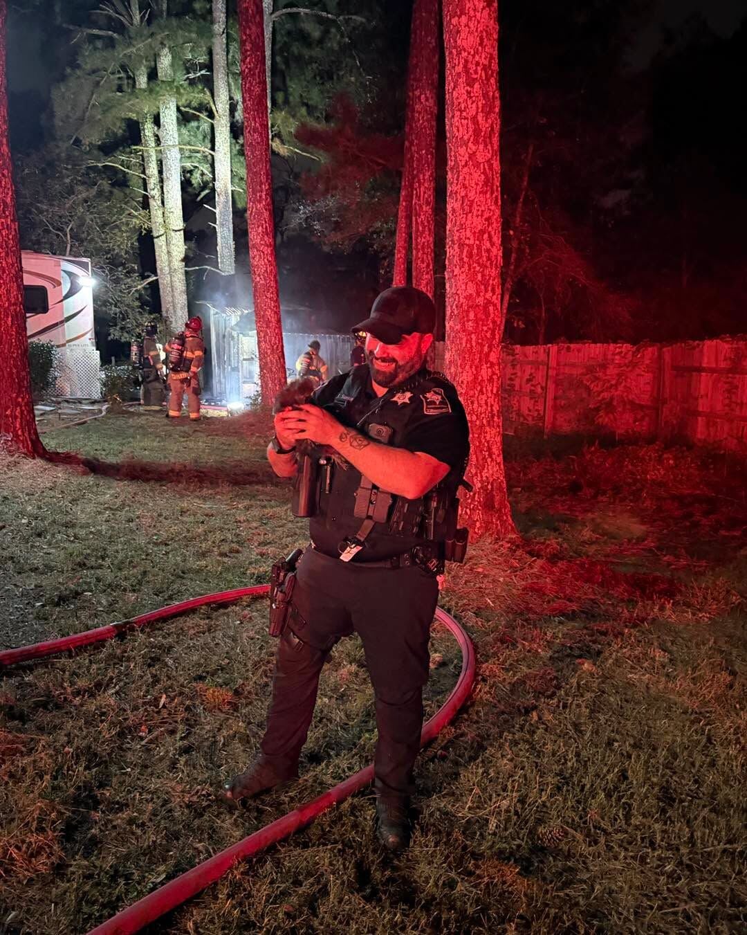 Deputize Form Barrow deputy rescues up to 10 chickens from burning coop | Public ...