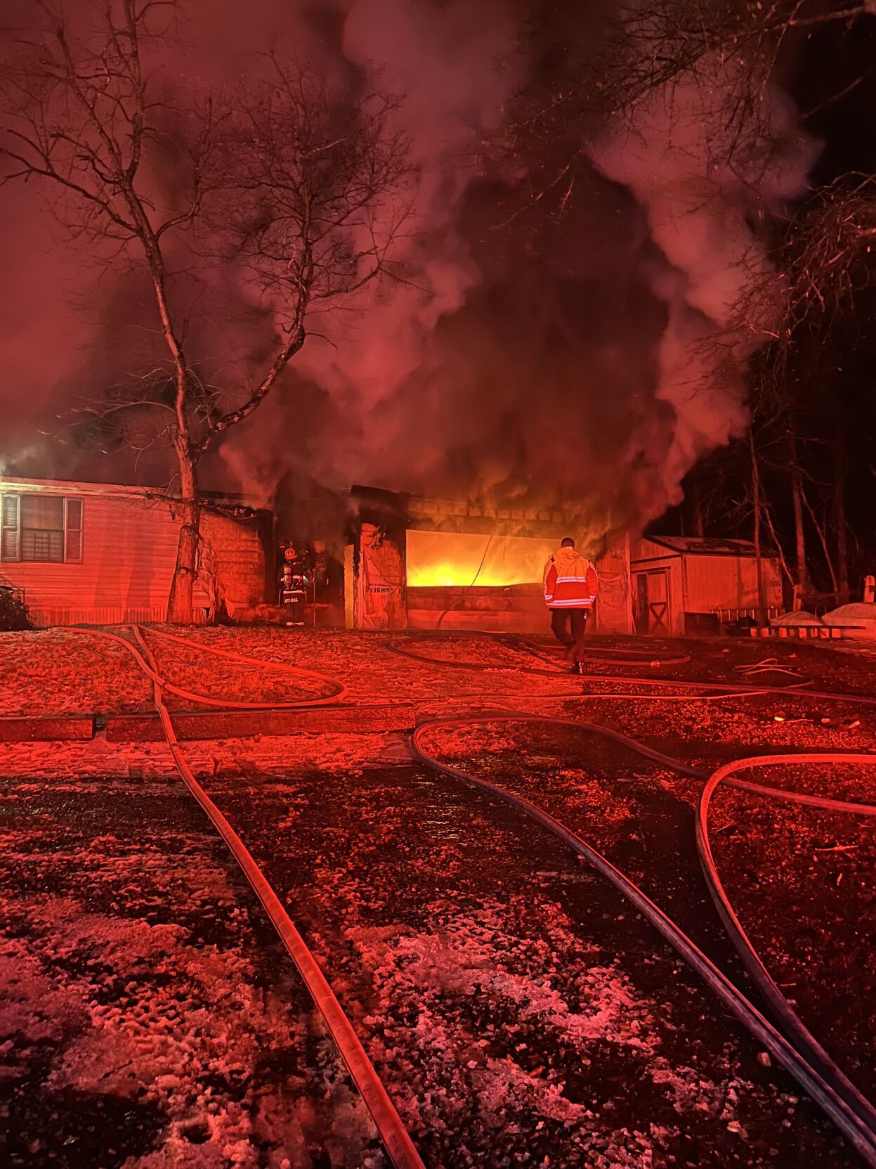 Structure fire reported on Bill Watkins Rd. | News | mainstreetnews.com