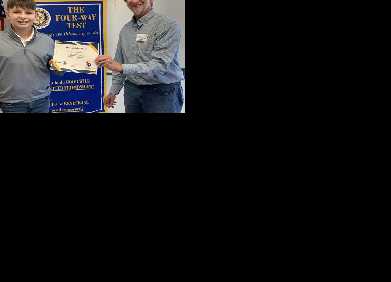 Kendall Garrison named Rotary Student of the Month | Features ...