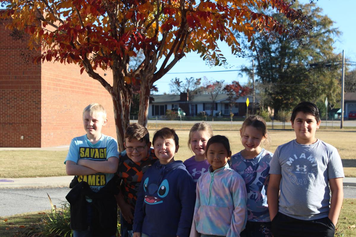 Comer Students of the Month (second grade)